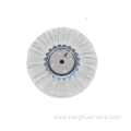 WHITE BUFFING WHEEL FOR STAINLESS STEEL OR ALUMINUM